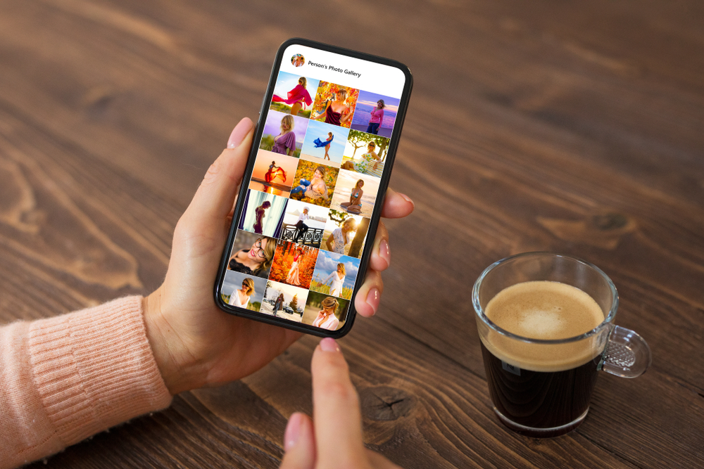 Galleria foto su iPhone Galleria foto su iPhone