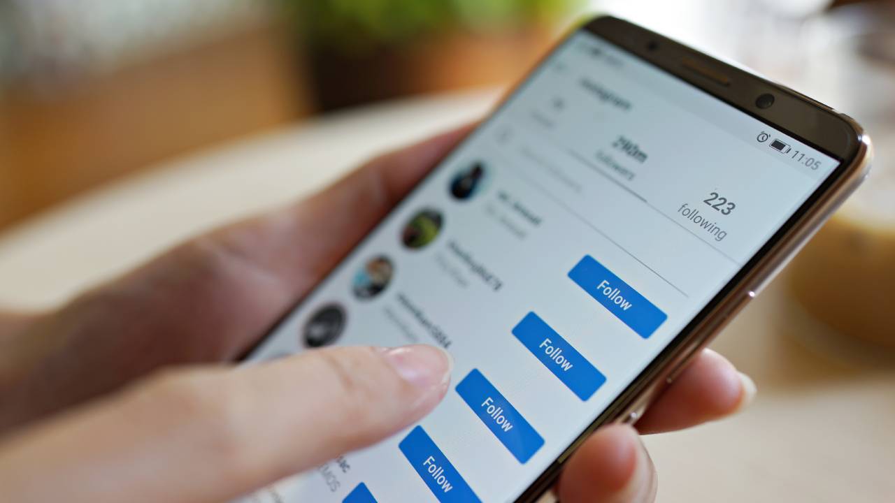 Instagram su smartphone Instagram su smartphone