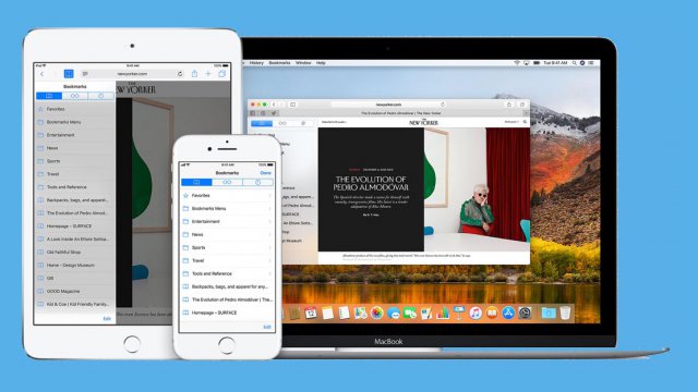 Safari nelle sue tre versioni per desktop, smartphone e tablet