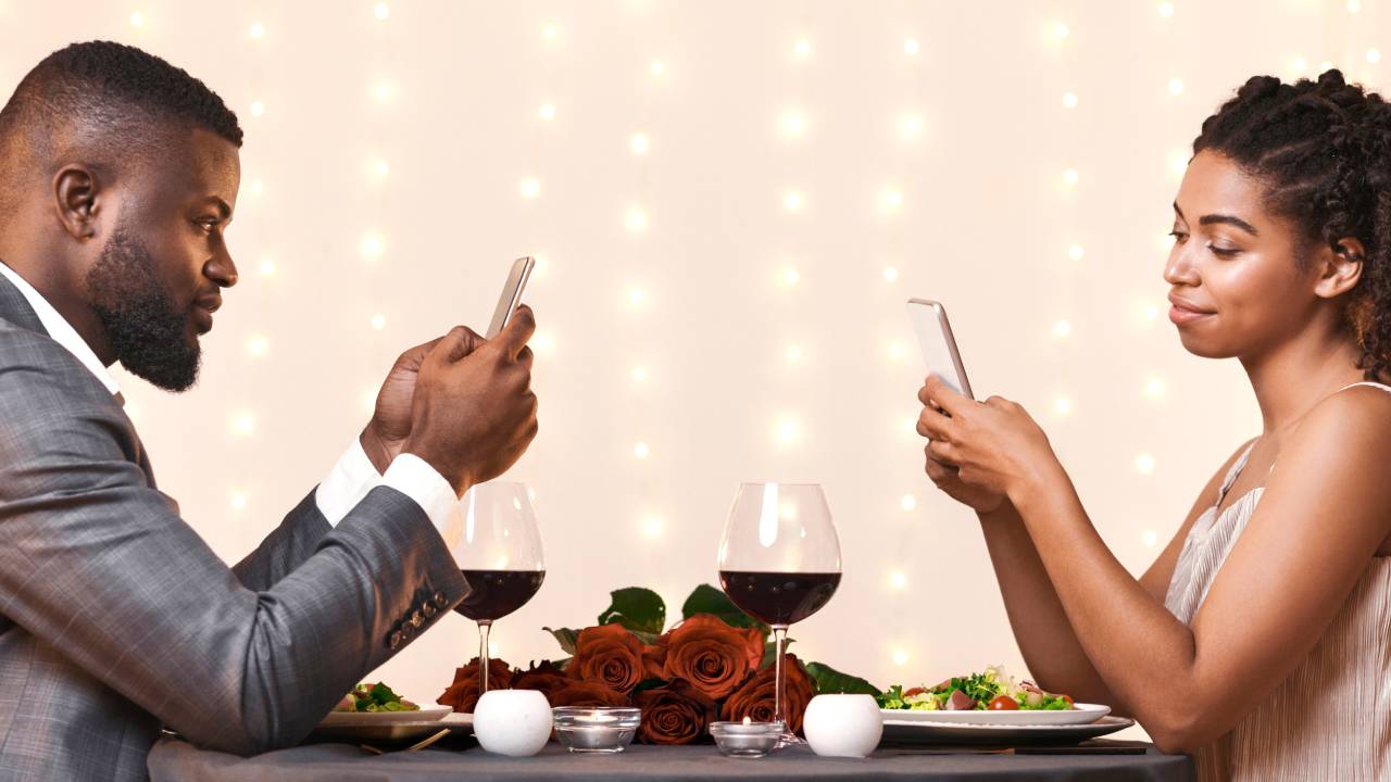 Ristorante e smartphone Ristorante e smartphone