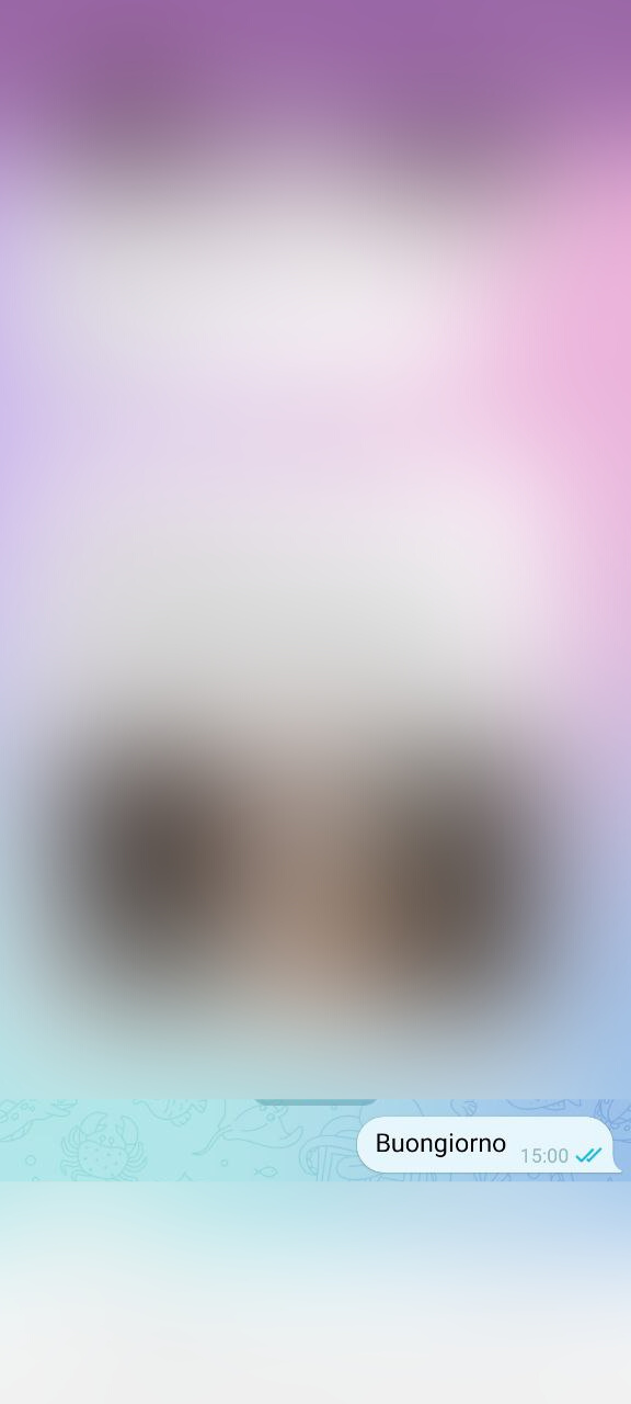 Telegram, spunte blu Telegram, spunte blu