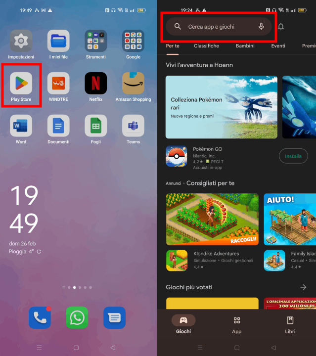 Aggiornare TikTok su Android