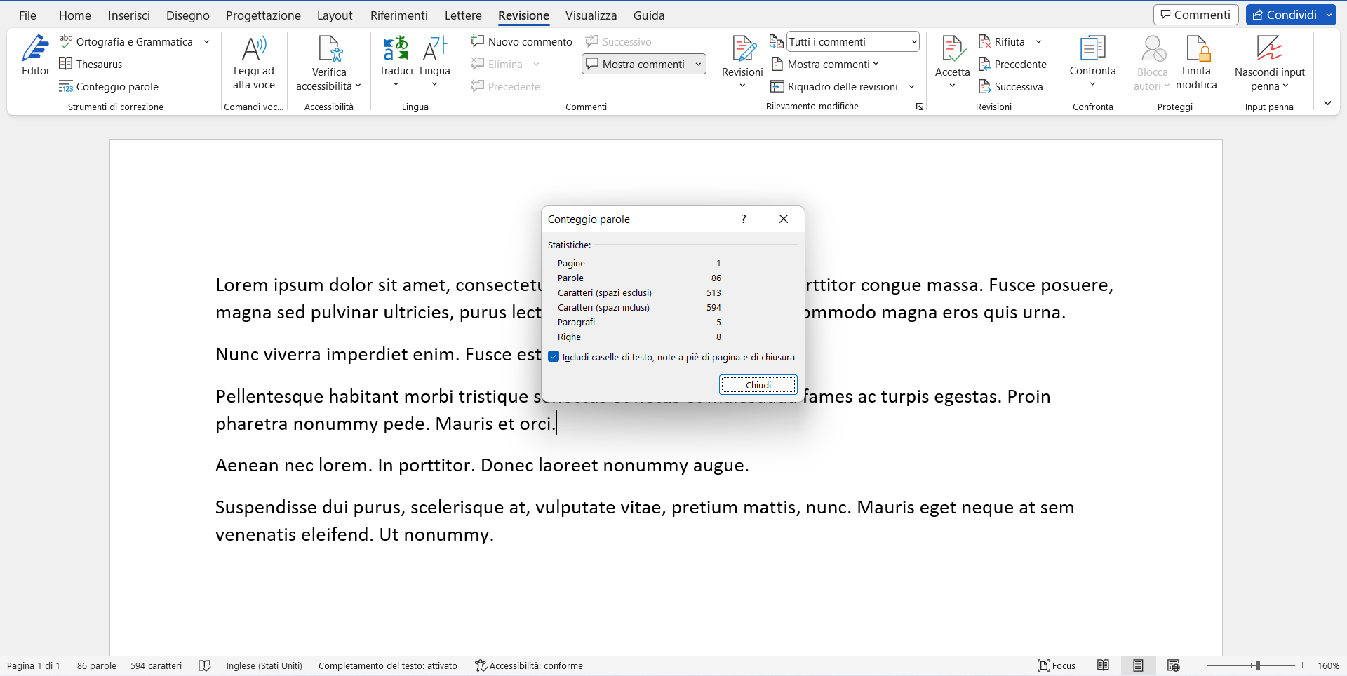 Strumento Conteggio parole Strumento Conteggio parole