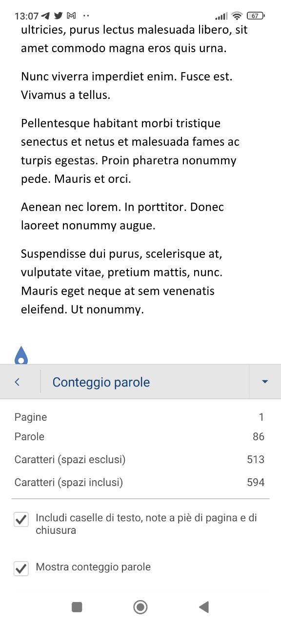 Come contare battute in word da app Come contare battute in word da app