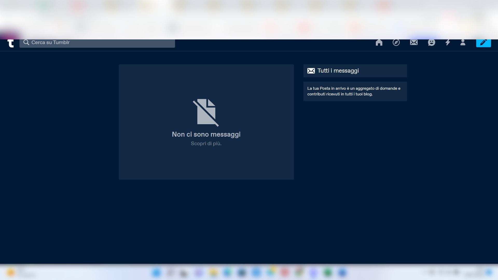Messaggi su Tumblr Messaggi su Tumblr