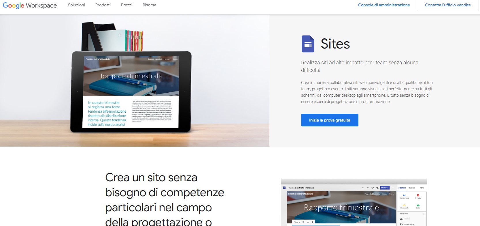Google Sites: cos’è e a cosa serve