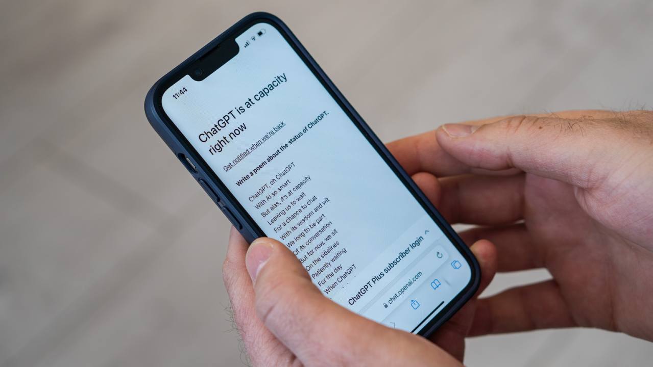 At Capacity ChatGPT At Capacity ChatGPT