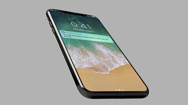 iPhone 8, rendering di iDrop News