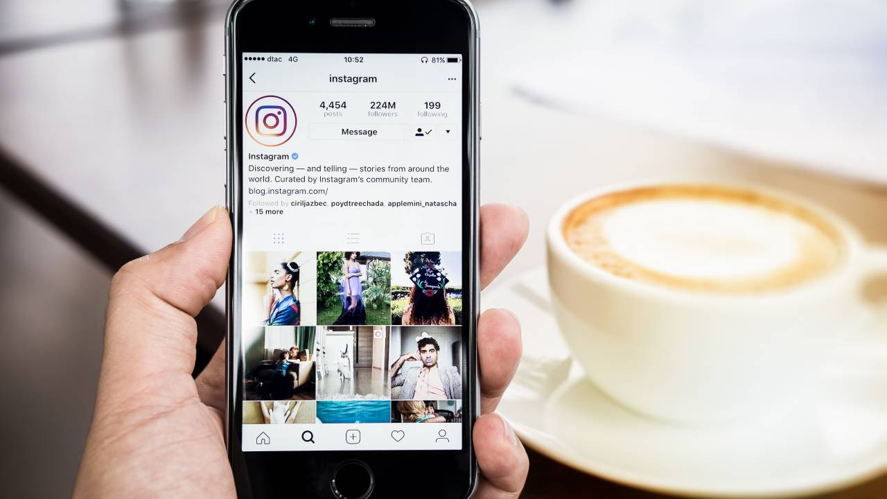 Instagram account