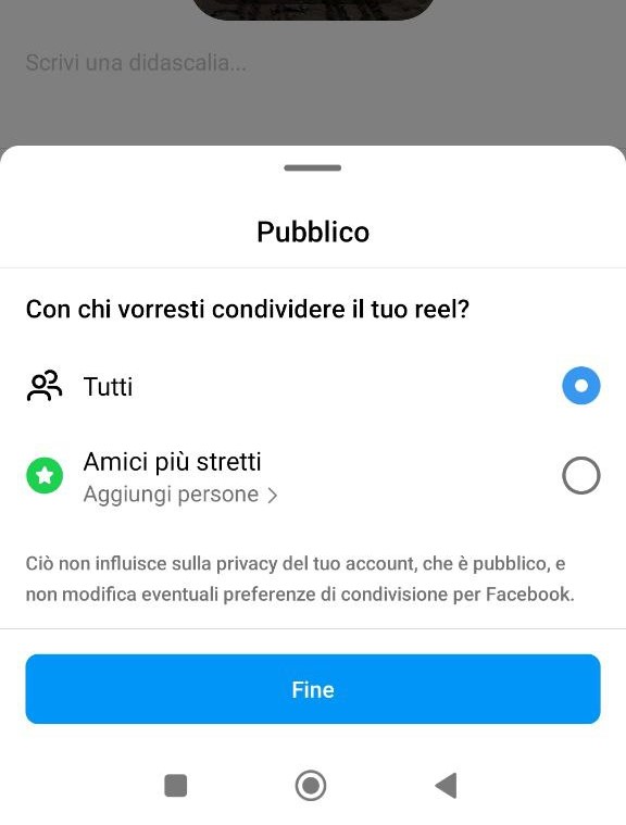 Pubblico reels Pubblico reels