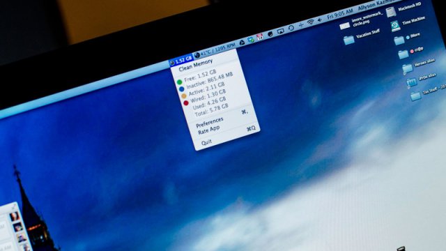 Gestione memoria Mac OS X