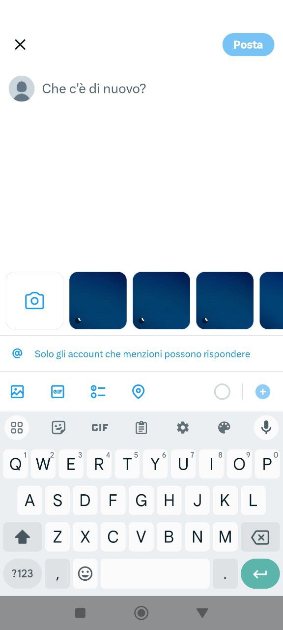 Tweet con foto da app twitter Tweet con foto da app twitter