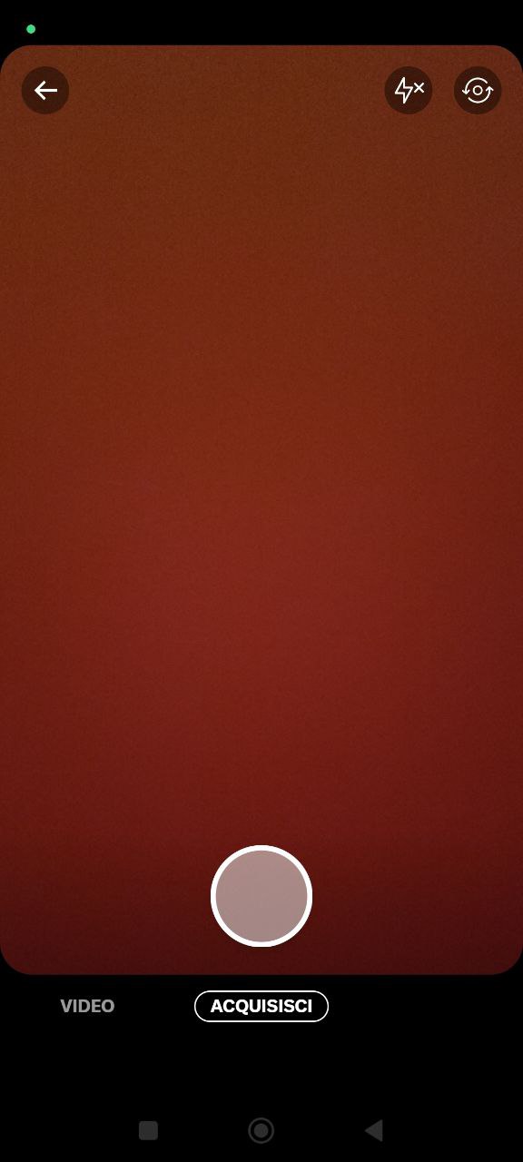 Catturare foto con Twitter
