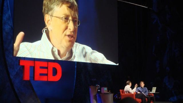 La TED Conference del 2010, alla quale era presente Bill Gates