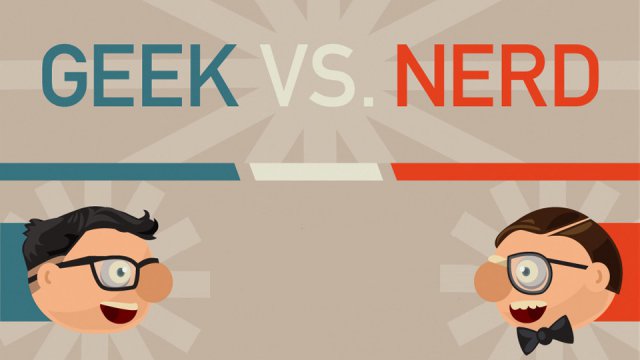 Geek vs. nerd, la nuova guerra dei mondi