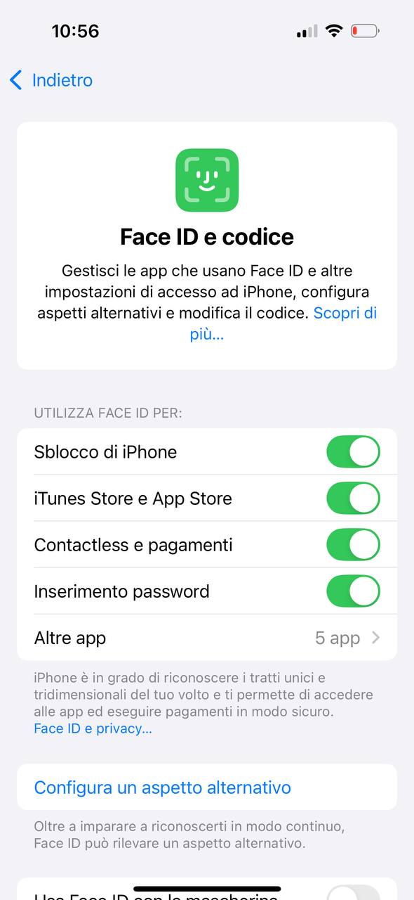 Face id iphone Face id iphone