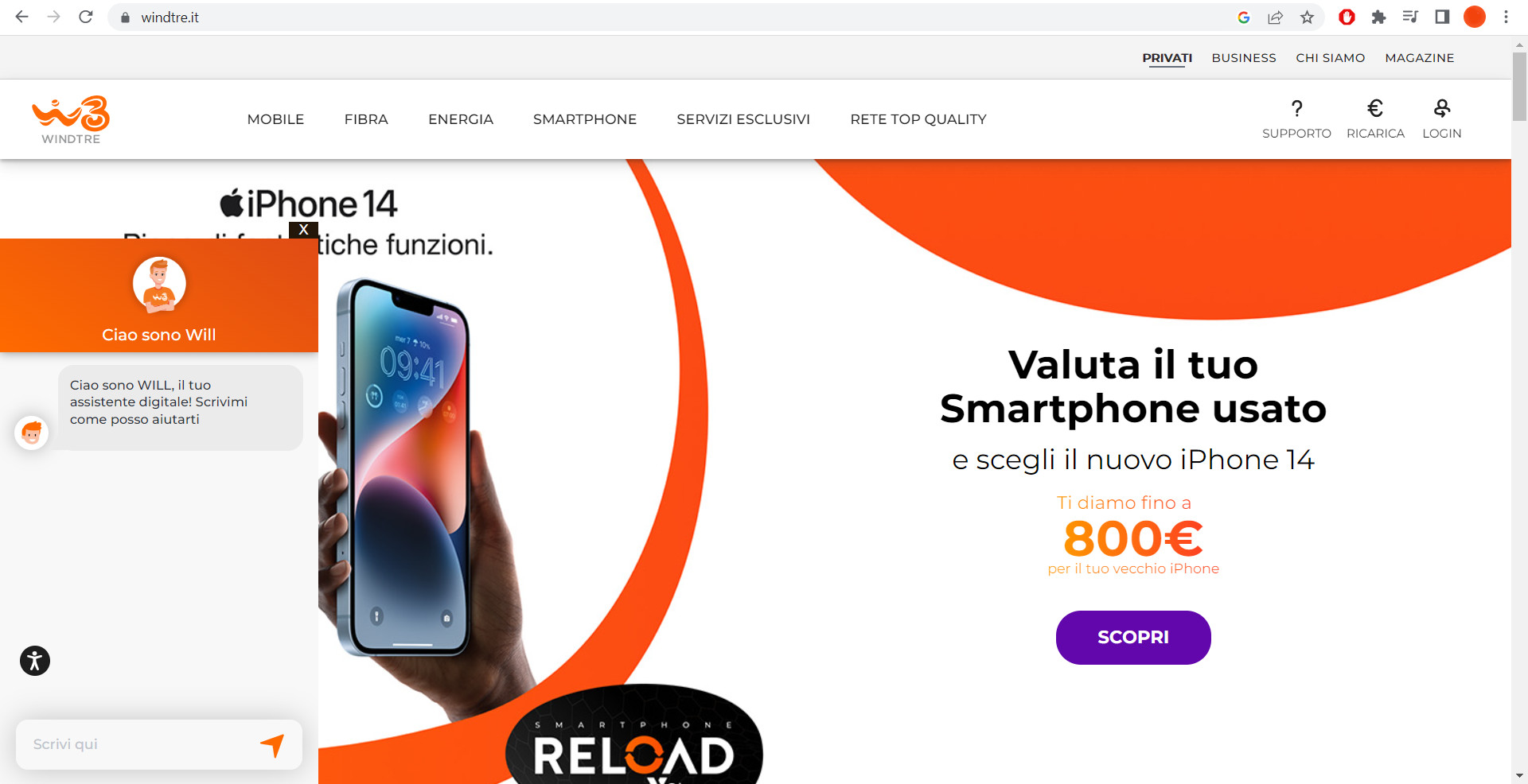 Cambiare intestatario sim WindTre