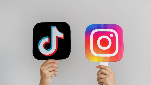 icone di tiktok e instagram