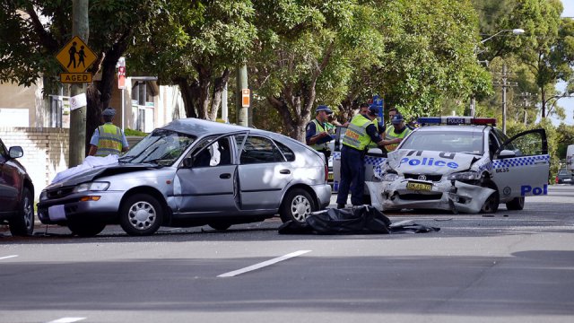 Un incidente può coinvolgere chiunque, anche la Polizia