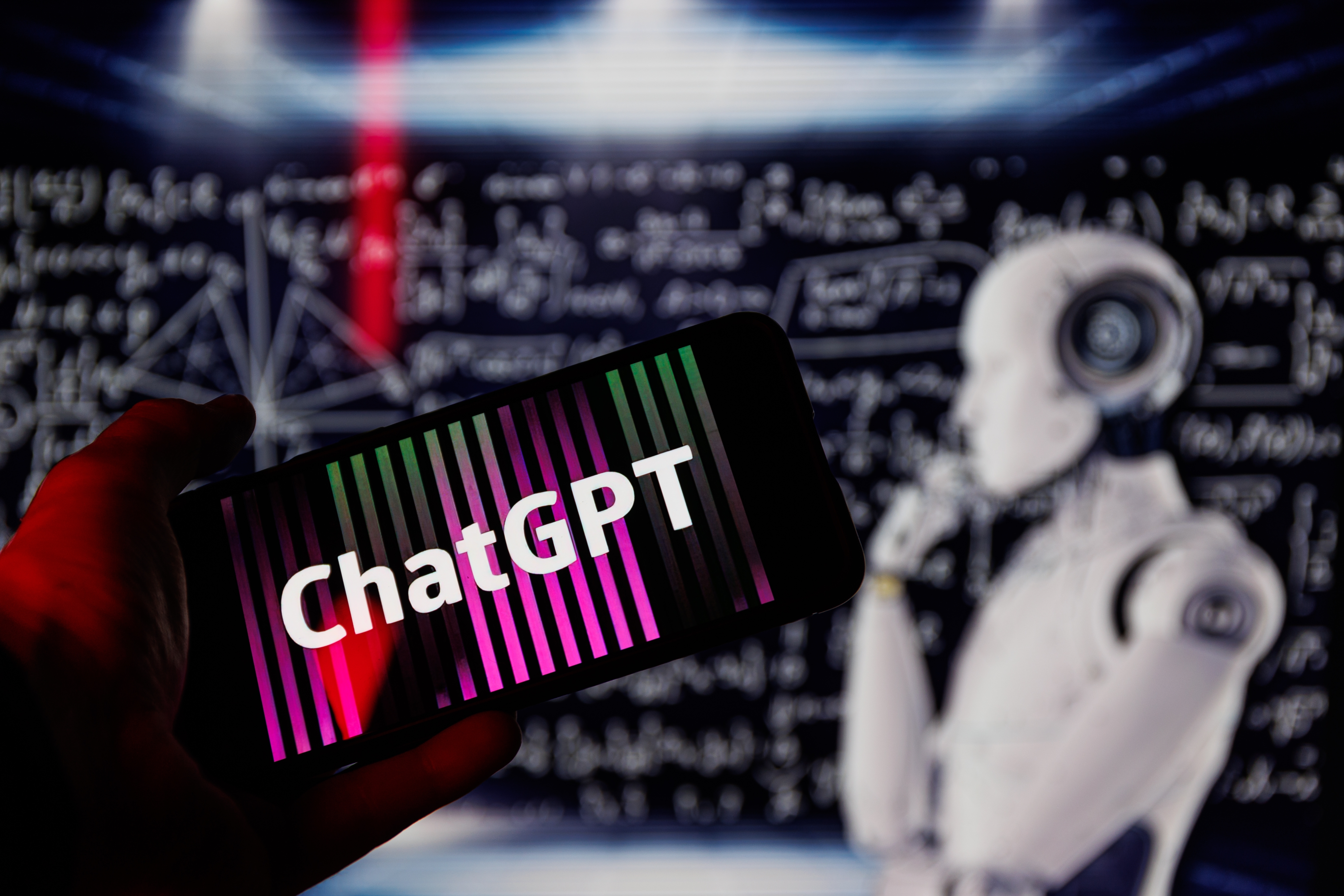Smartphone chatgpt robot Smartphone chatgpt robot