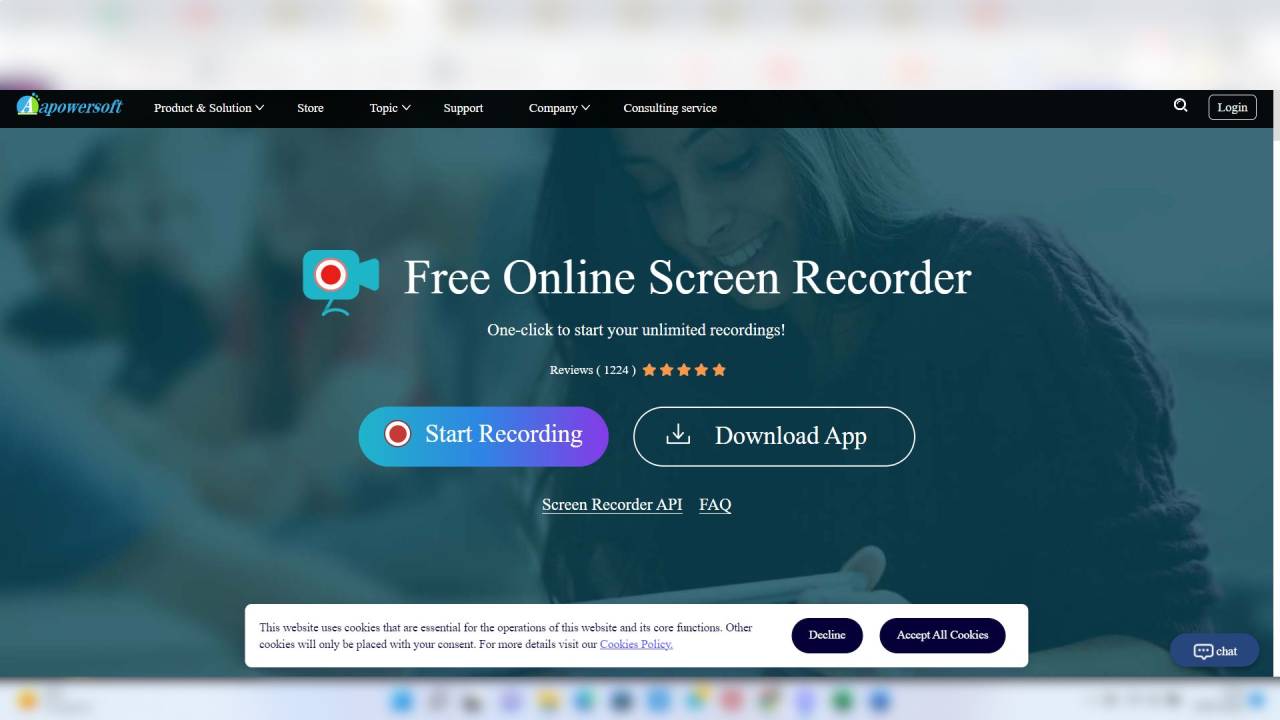 Apowersoft Free Online Screen Recorder online