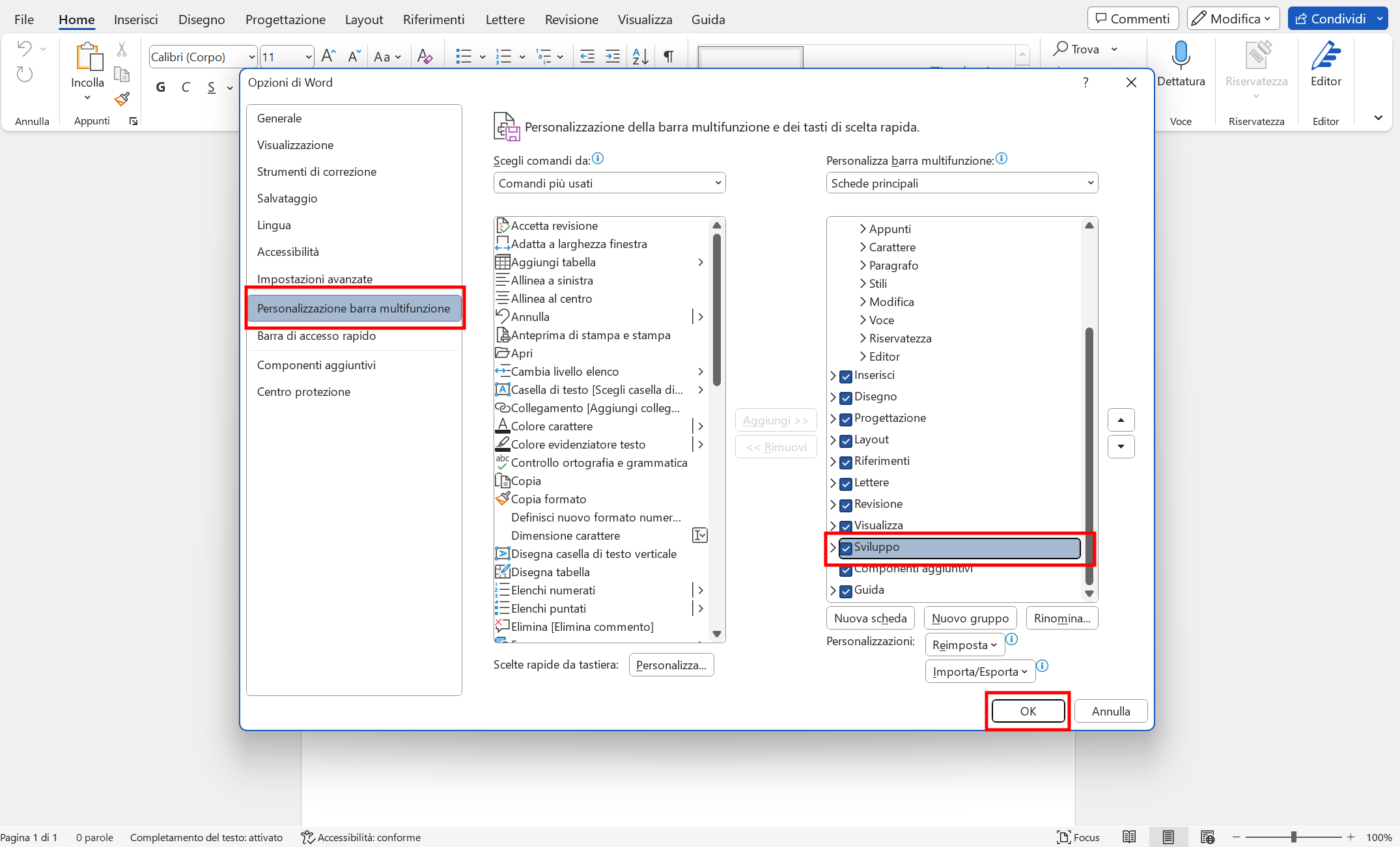 Fare un modulo compilabile in Word