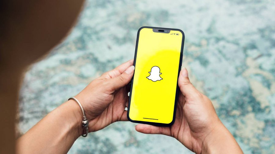 Snapchat smartphone