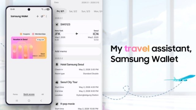 Samsung Wallet Trips