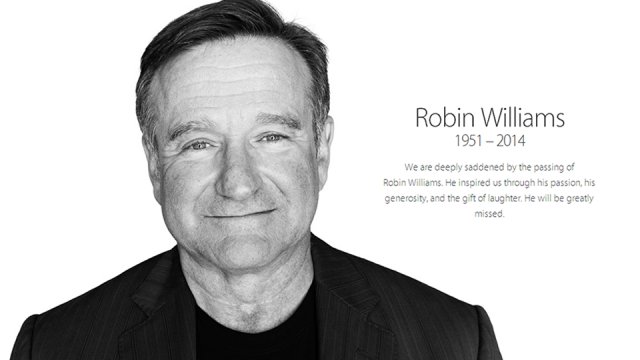 Robin Williams, il ricordo di Apple