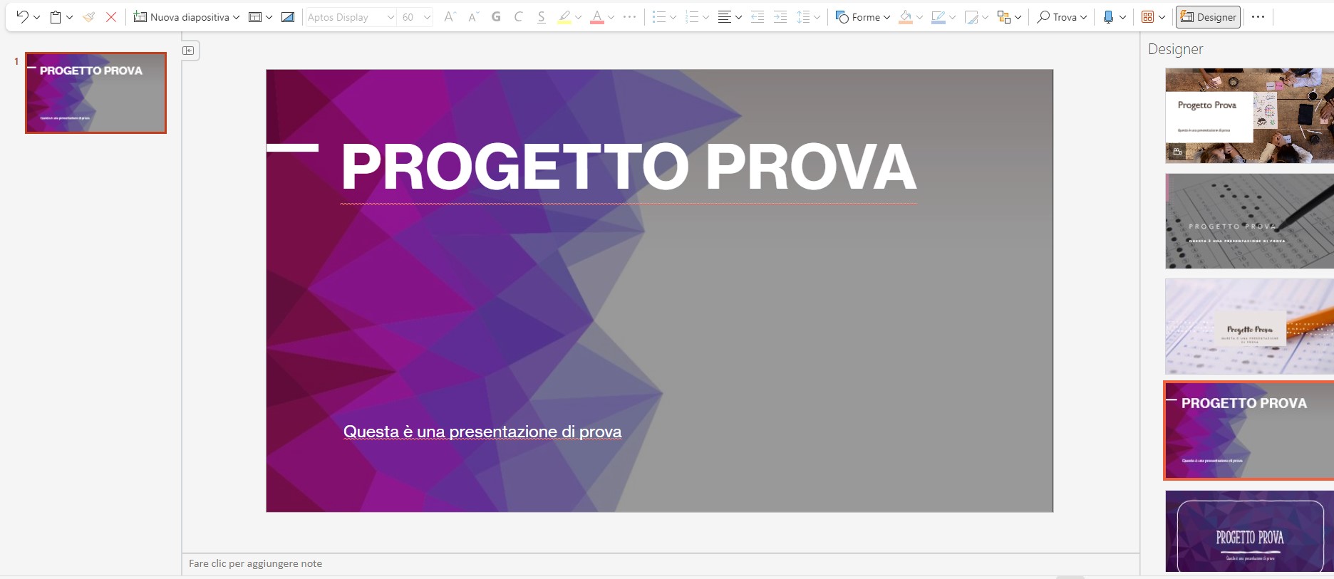 Copilot per PowerPoint Copilot per PowerPoint