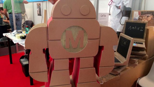 Il robottino testimonial della Maker Faire di Roma