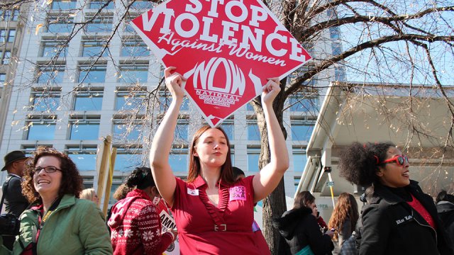 Un'immagine del One Billion Rising dello scorso anno