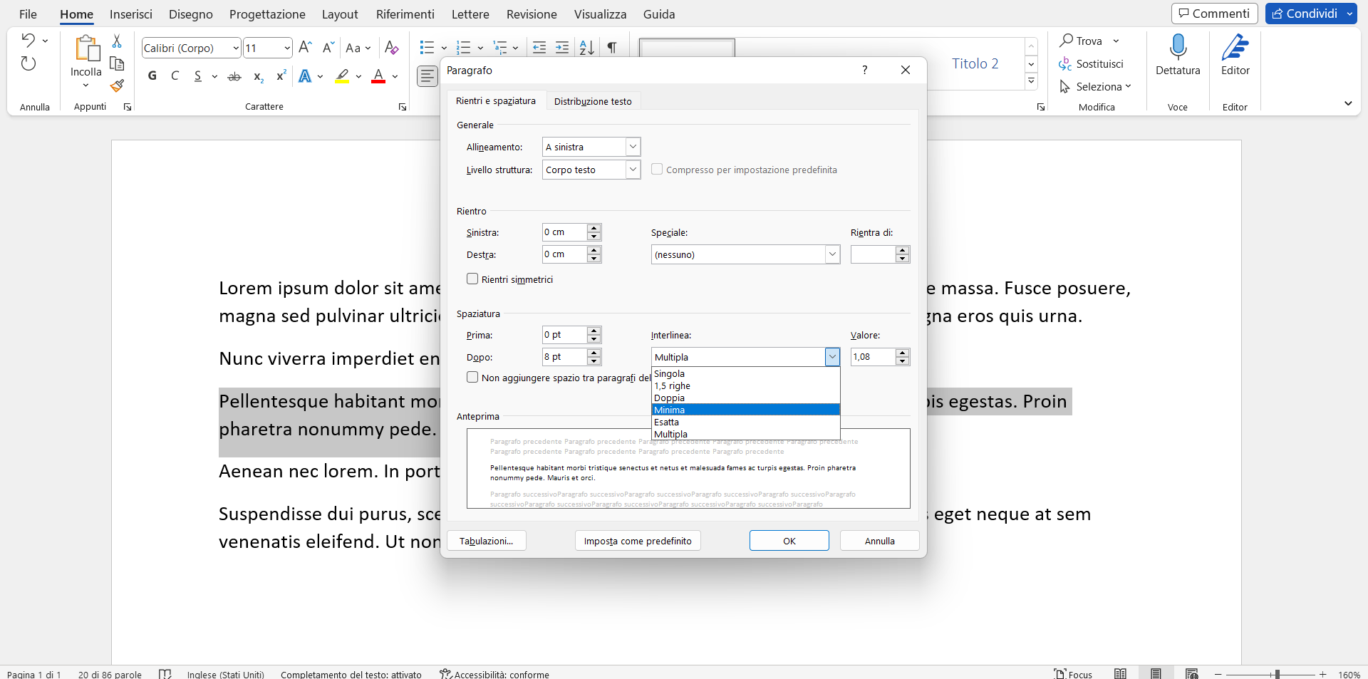 Come formattare i paragrafi Come formattare i paragrafi