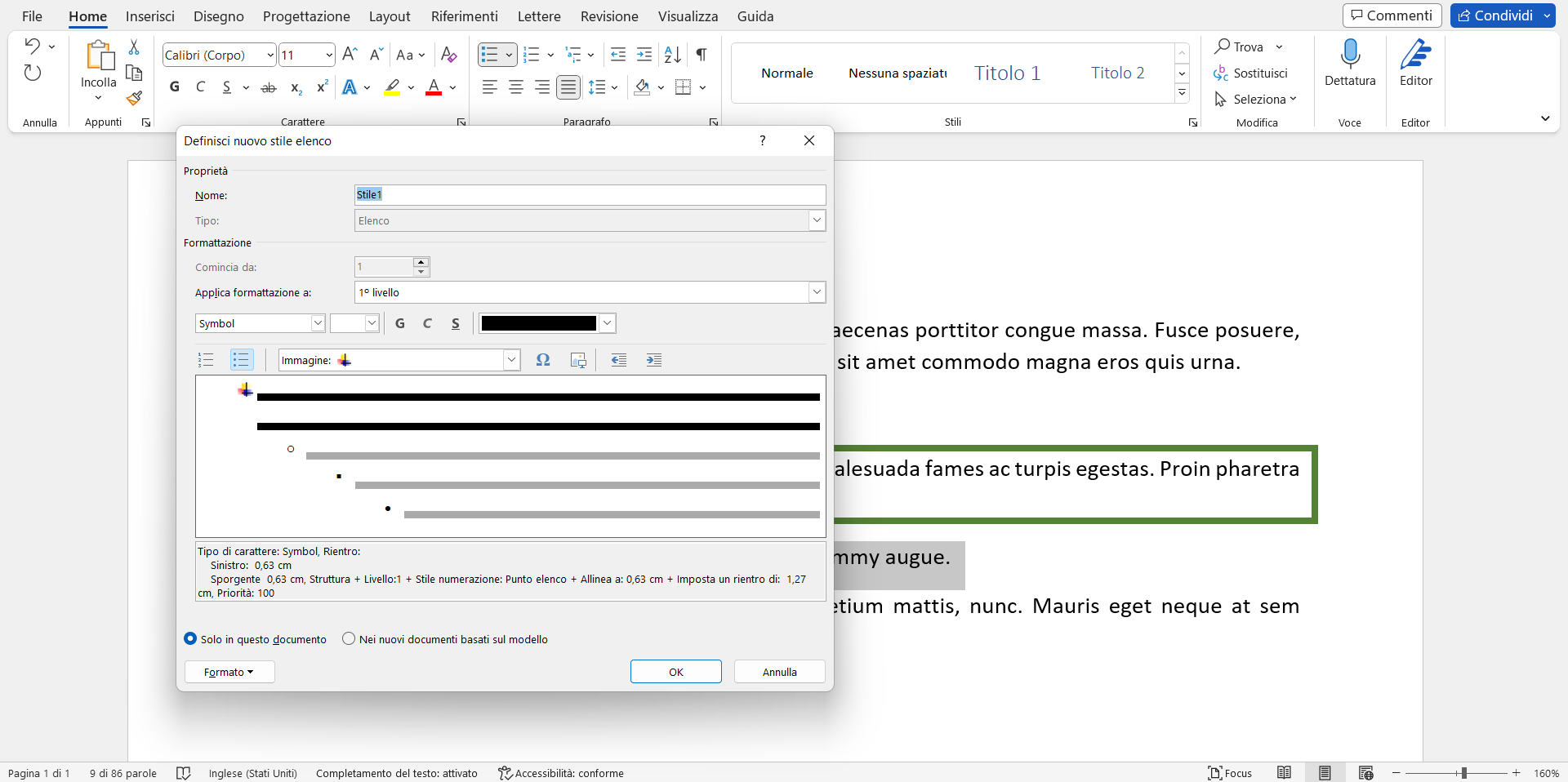Elenchi a livelli Elenchi a livelli