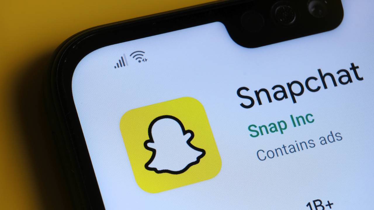 Snapchat applicazione Snapchat applicazione