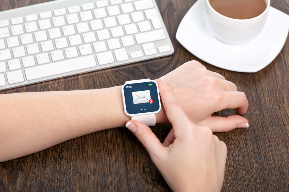 Notifica mail su smartwatch