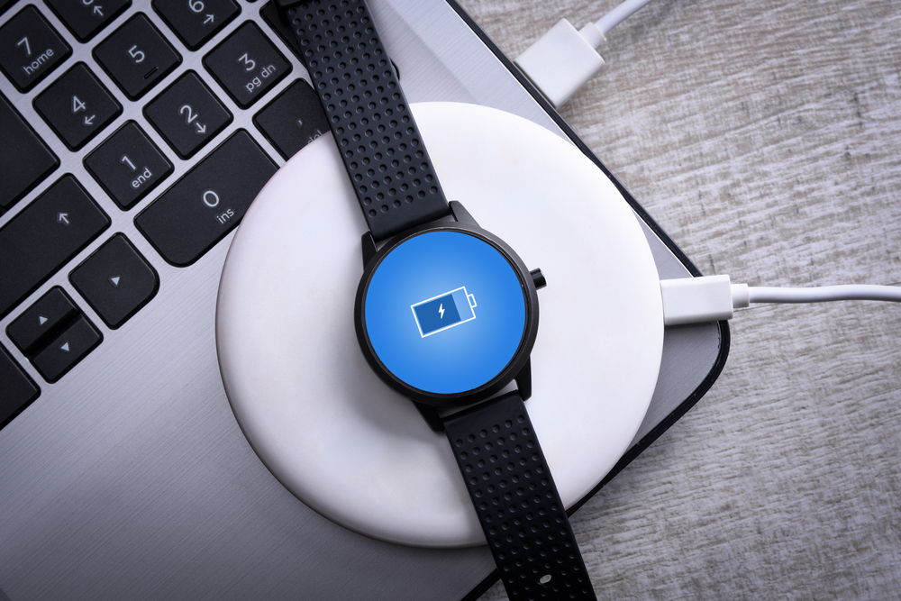 Smartwatch con batteria scarica