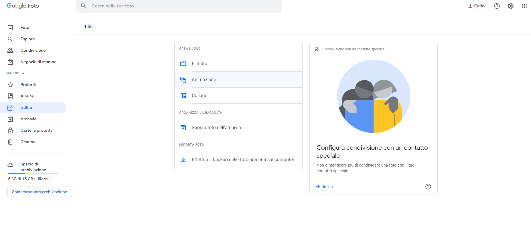 Google foto animazione Google foto animazione