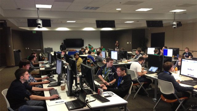 Un'immagine della Facebook Hacker Cup 2013, hacking contest organizzato dal social network di Mark Zuckerberg