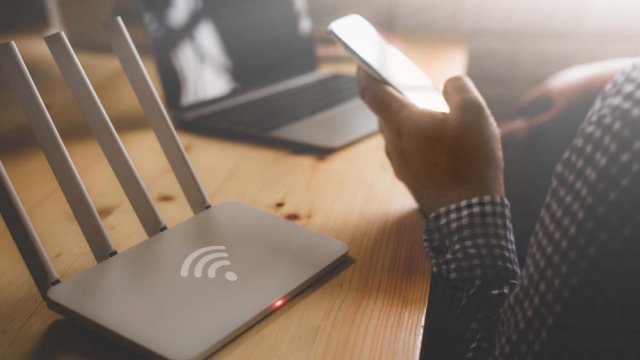 Il router ricarica lo smartphone