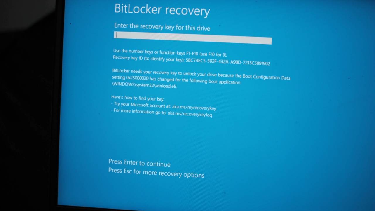 Recupero file di windows