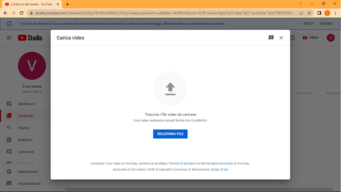 Youtube come caricare un video Youtube come caricare un video