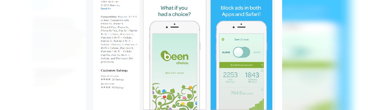 Been Choise, l'app per bloccare la pubblicità su iPhone e iPad