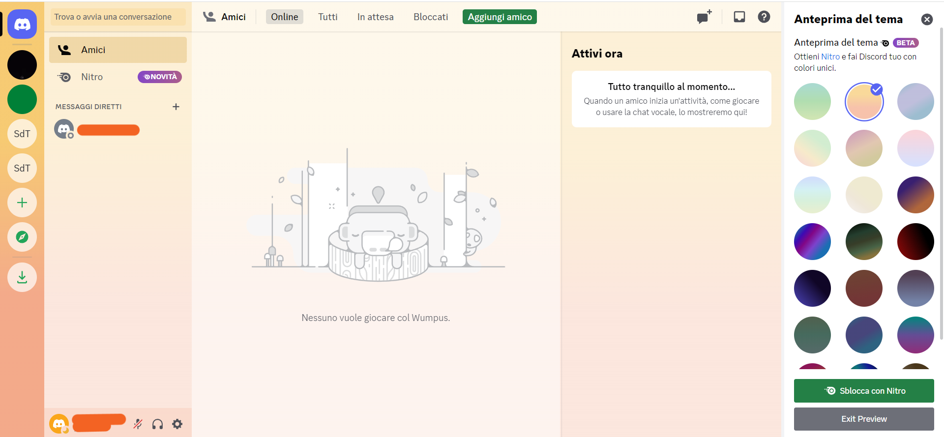 Cambiare colore tema Discord Cambiare colore tema Discord