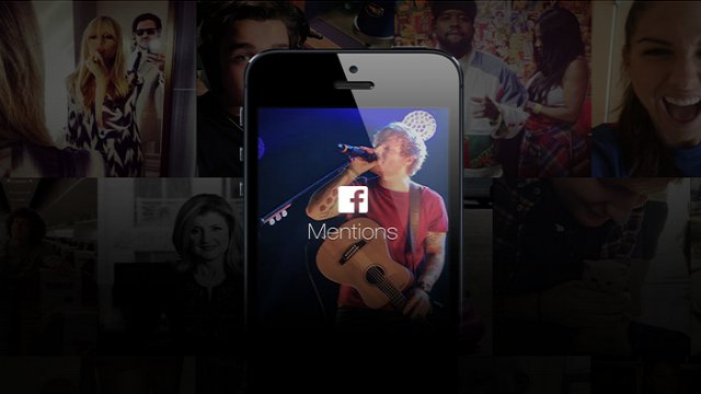 Facebook Mentions, l'app per aiutare le celebrità a dialogare con i propri fan