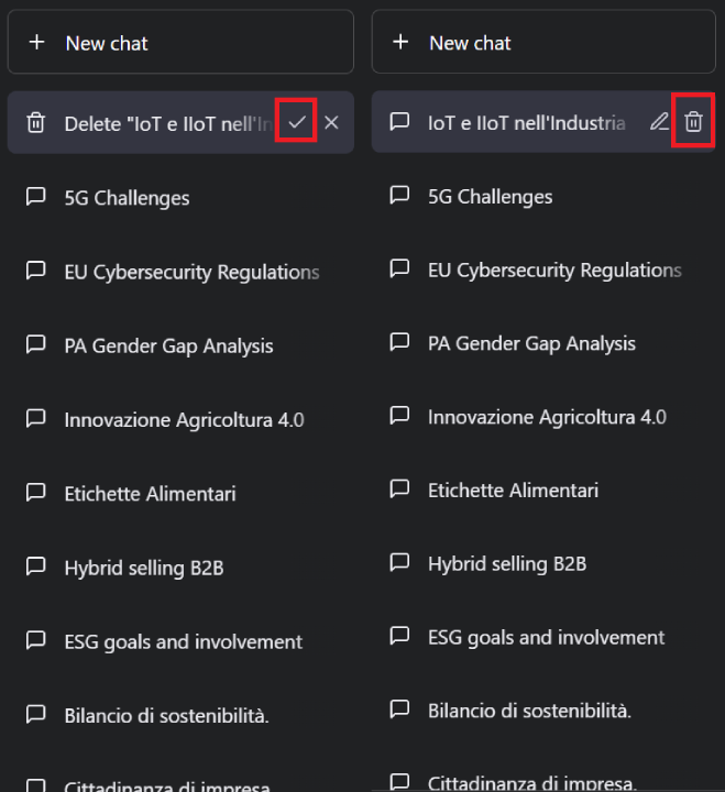 Eliminare le conversazioni con ChatGPT Eliminare le conversazioni con ChatGPT
