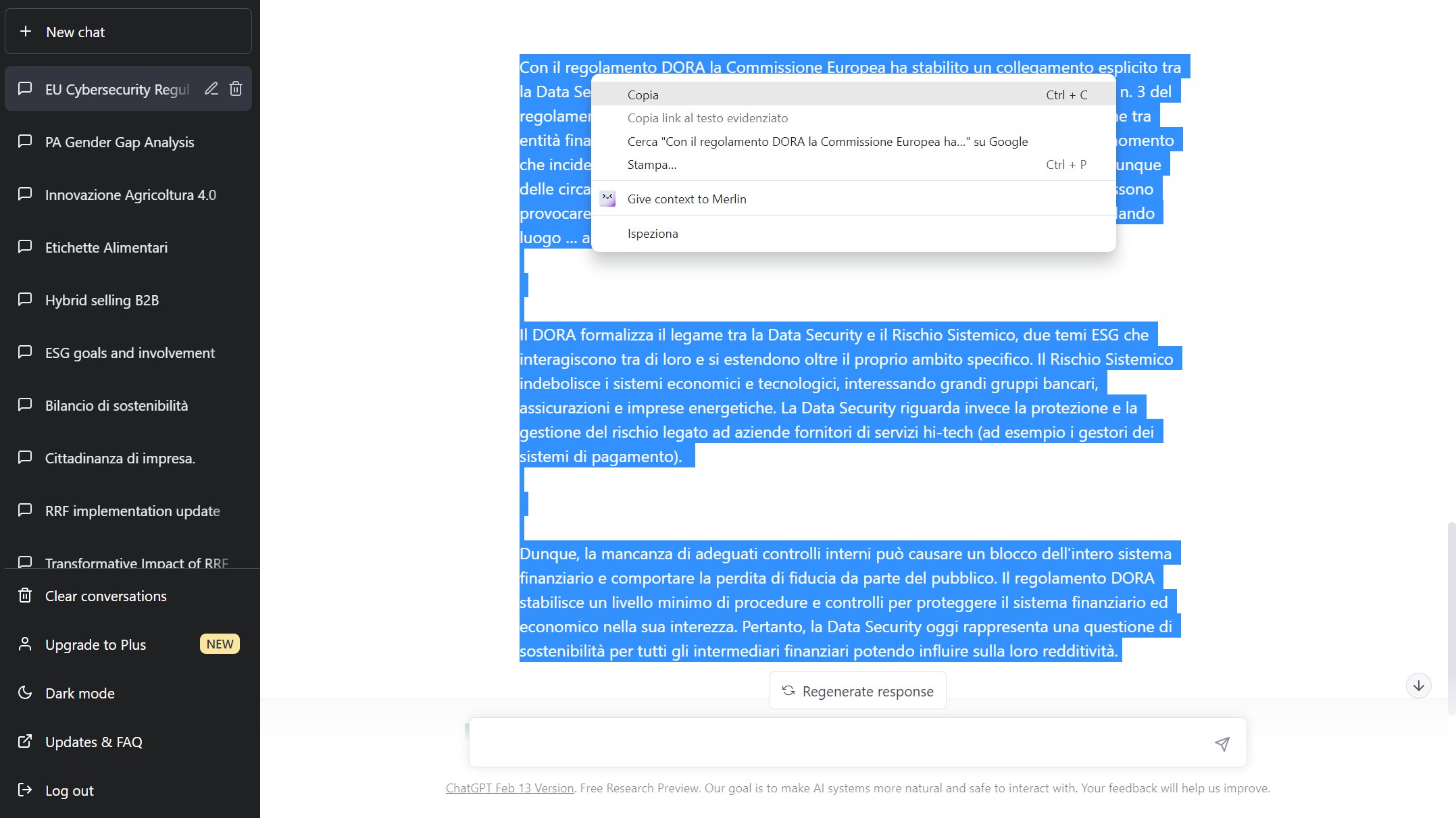 Condividere conversazioni con ChatGPT Condividere conversazioni con ChatGPT