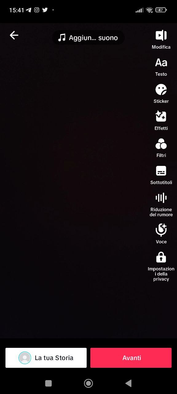 Cambiare voce su TikTok