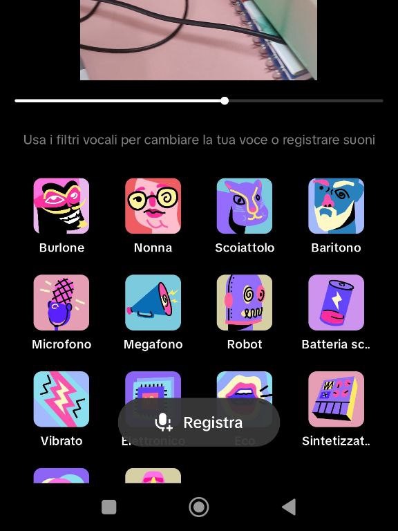 Voci di TikTok