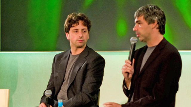 Larry Page e Sergey Brin, due dei maggiori esponenti della Montessori Mafia